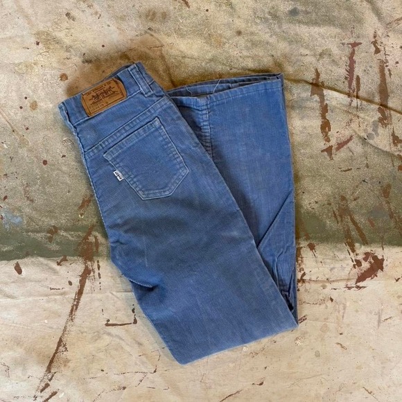 Levi's Other - Vintage 1980s Blue Corduroy Levi's pants  Measure 22x27 Made in the USA
